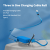 Load image into Gallery viewer, Three In One Charging Cable Roll